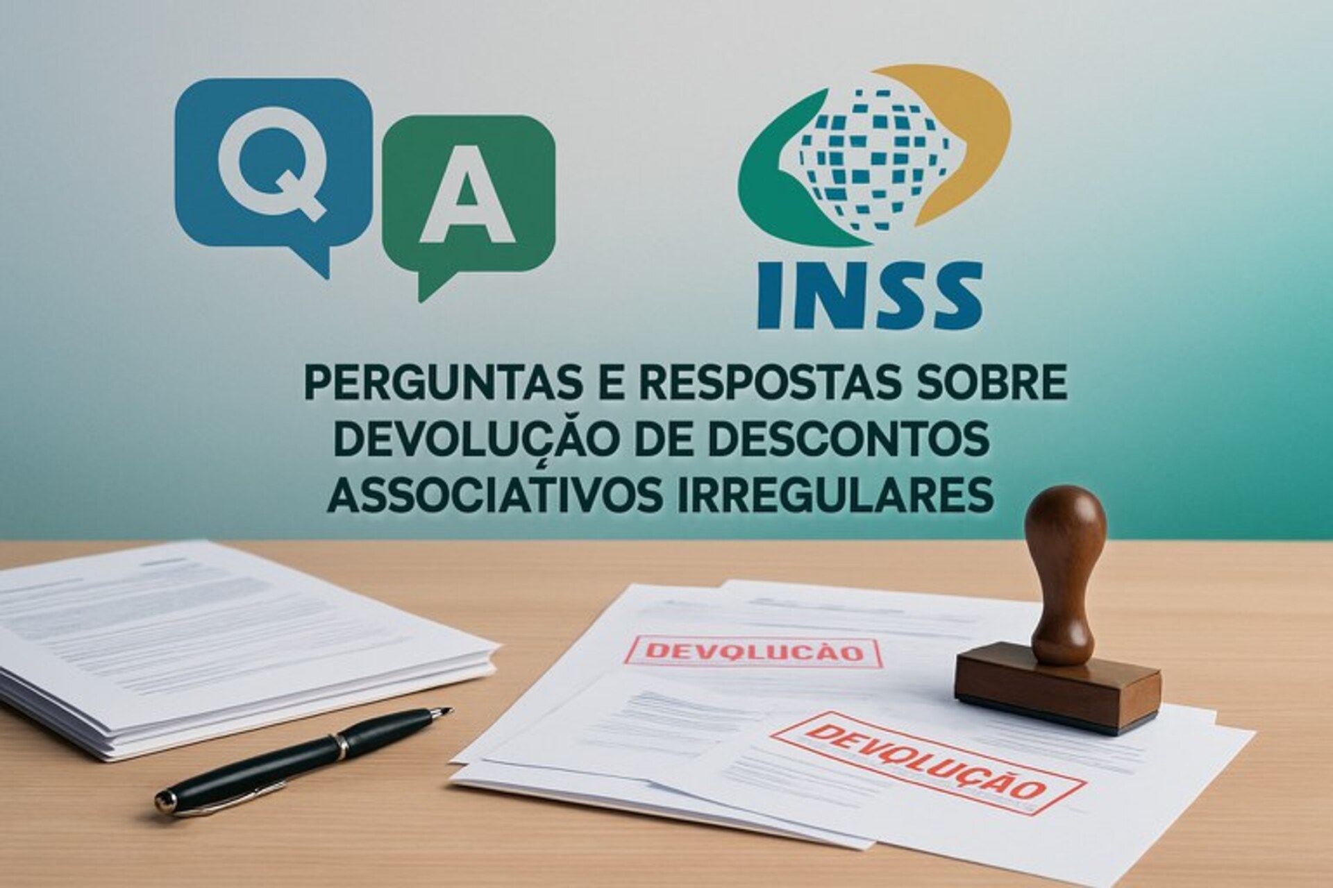 Devolução descontos INSS