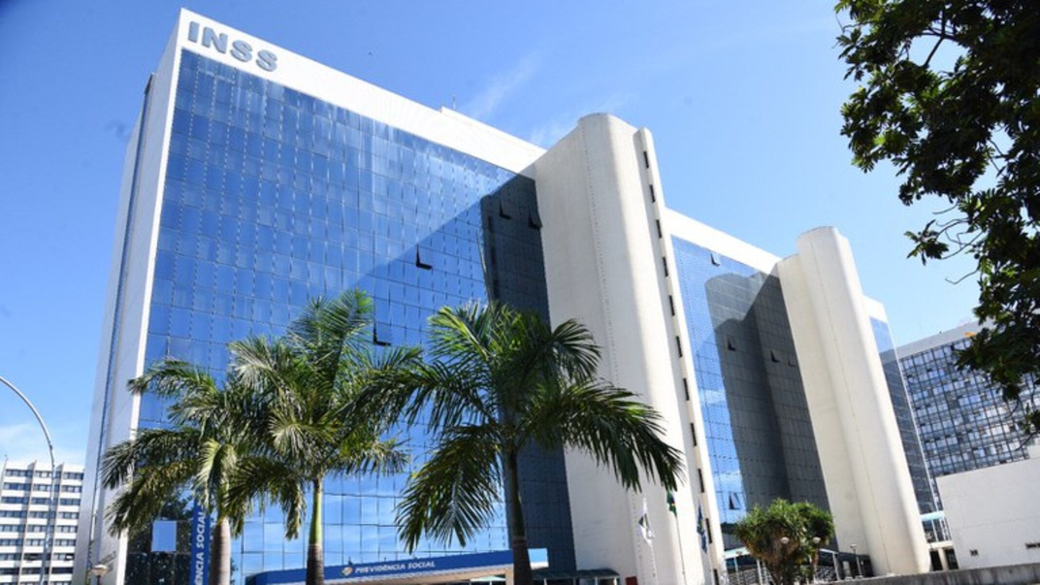 Fachada principal do INSS