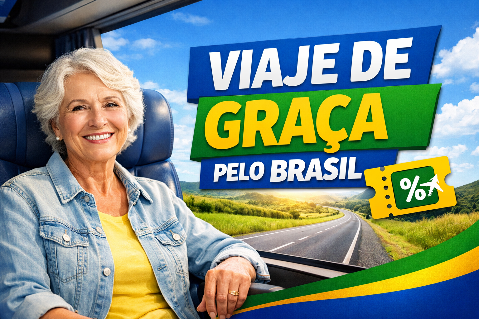 Quem tem direito, como funciona e como viajar de graça pelo Brasil O benefício que permite viajar gratuitamente ou com desconto em viagens interestaduais é oficial.