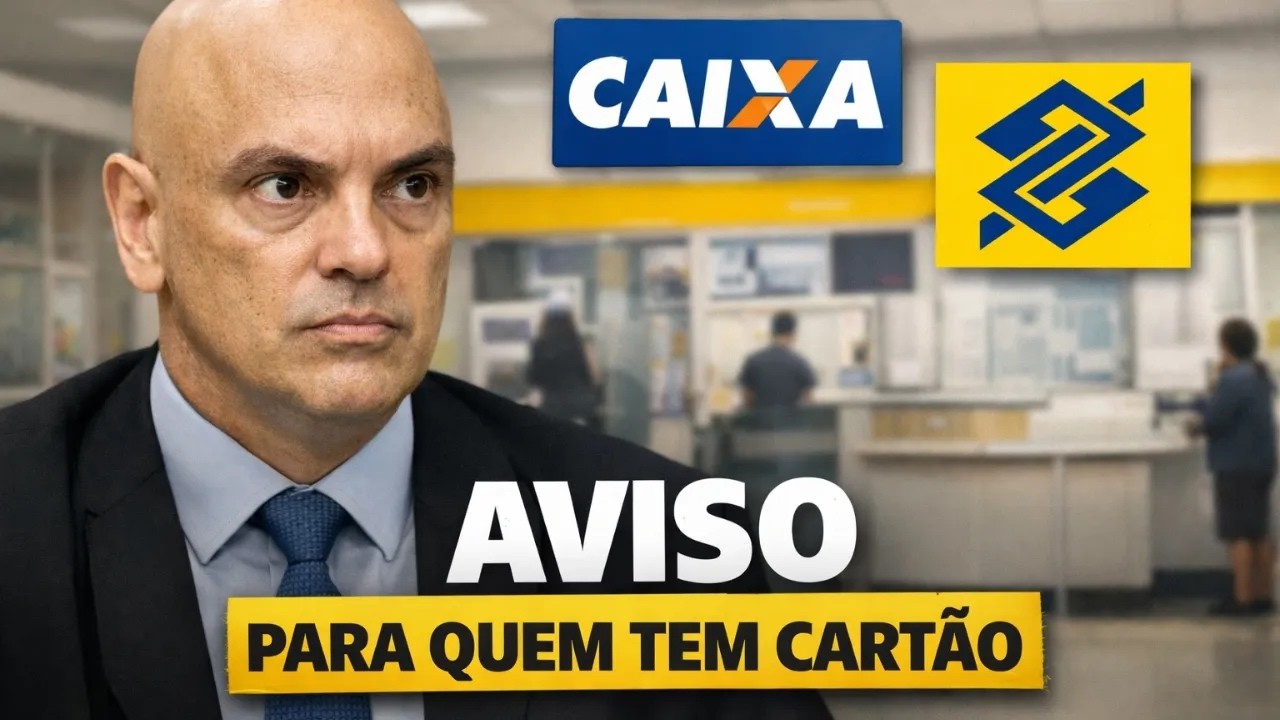 Caixa e Banco do Brasil fazem alerta urgente por mensagem para quem usa cartão de débito ou crédito