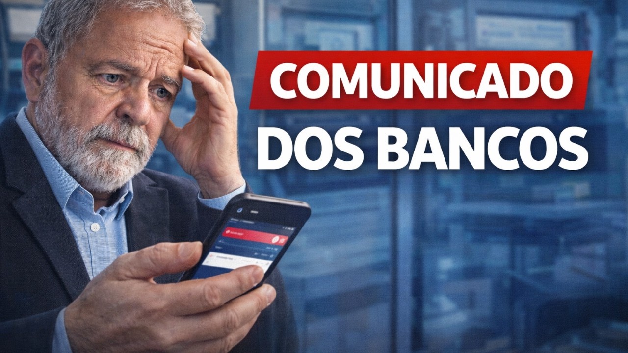 Bancos FAZEM COMUNICADO GERAL com anúncio IMPORTANTE para milhões de brasileiros até 31 de março