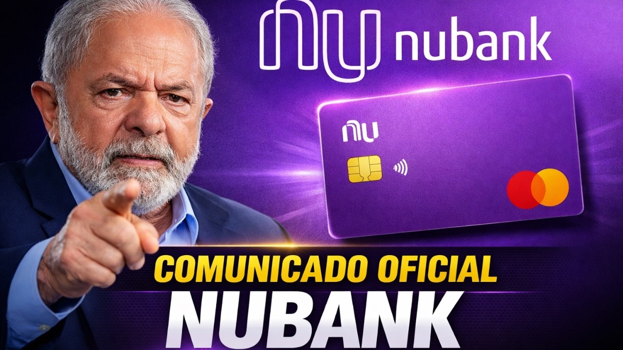 NUBANK EMITE COMUNICADO OFICIAL PARA TODOS clientes QUE TEM CARTÃO E CONTA NO NUBANK