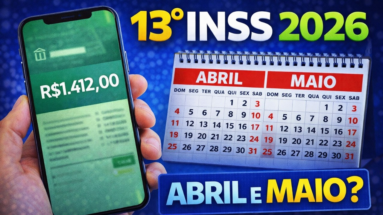 13º DO INSS SERÁ PAGO EM ABRIL E MAIO? PAGAMENTO ANTECIPADO DO 13º PARA TODOS OS APOSENTADOS