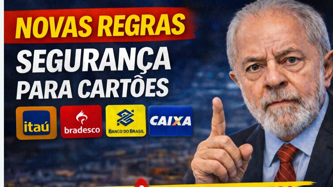 Guia Bancário 2026: NOVAS REGRAS de Segurança para Cartões Itaú Bradesco BB e Caixa Econômica
