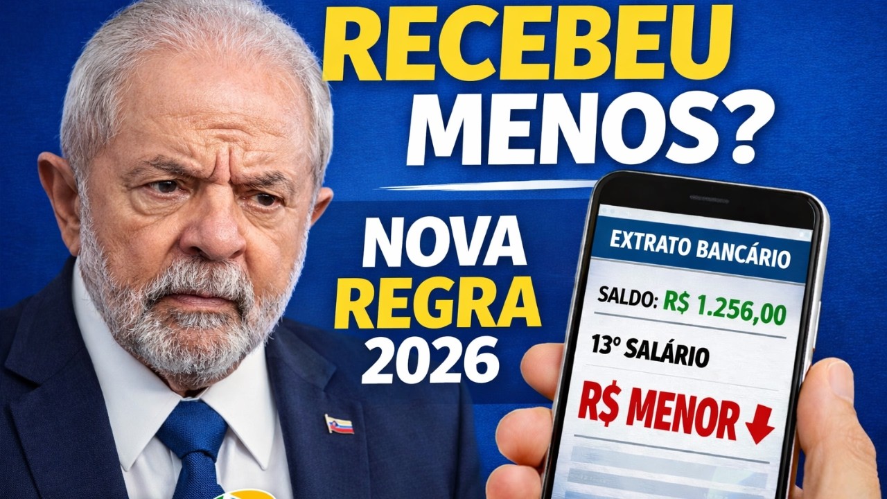 13º do INSS 2026: NOVA REGRA Pode Fazer Você Receber MENOS (olhe o extrato antes do pagamento)